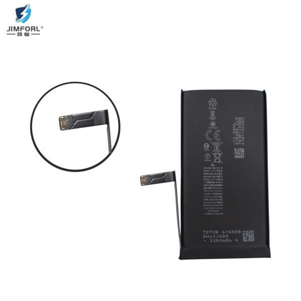 Manufacturer's 3400mAh Rechargeable Lithium Ion Cell Battery for iPhone 14 All Models OEM Free Sample 0 Cycle Digital Batteries
