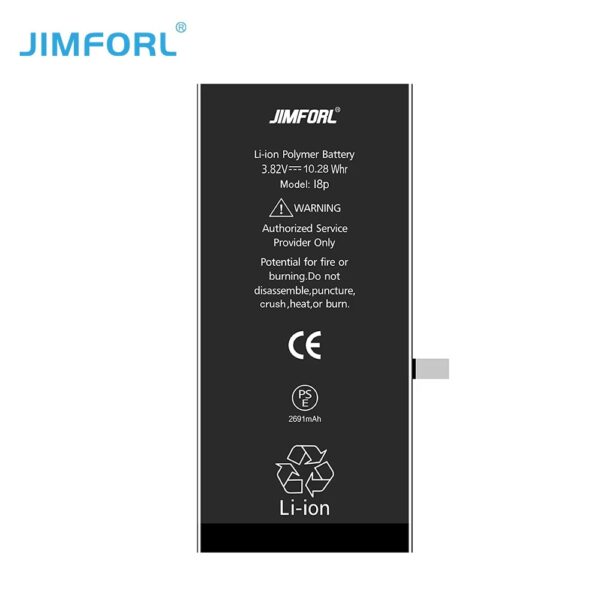主图_1 Jimforl Factory Direct Custom High Quality Thin Lithium for iPhone 8 Plus Replacement Battery Healthy Digital Batteries in Stock