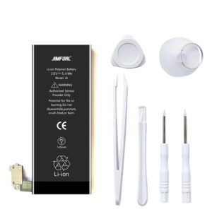 主图_1 Eparts High Quality 1420mAh 3.85V Factory Li-Ion Rechargeable Backup Battery for 4 with 1 Year Warranty