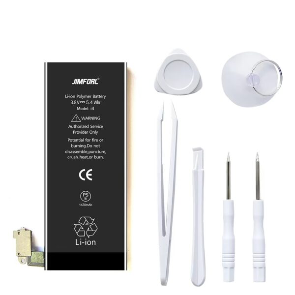 主图_1 Eparts High Quality 1420mAh 3.85V Factory Li-Ion Rechargeable Backup Battery for 4 with 1 Year Warranty