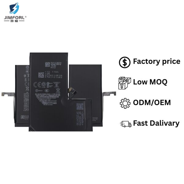Manufacturer's 3400mAh Rechargeable Lithium Ion Cell Battery for iPhone 14 All Models OEM Free Sample 0 Cycle Digital Batteries