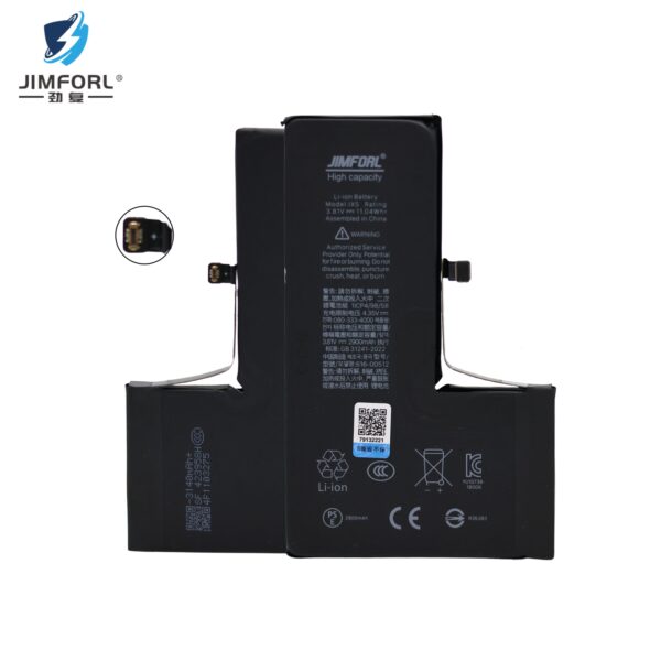 主图_6 Jimforl 0 Cycle Full MAh Rechargeable Internal Battery for iPhone X Series X/XR/XS/XS MAX Mobile Phone Replacement Batteries