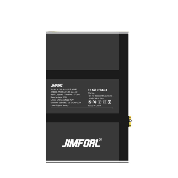 主图_2 Original 11560mAh Lithium Battery for iPad 3 & iPad 4 100% Capacity Digital Power Solution in Stock