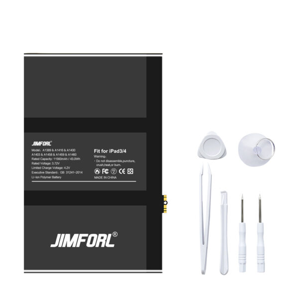 主图_3 Original 11560mAh Lithium Battery for iPad 3 & iPad 4 100% Capacity Digital Power Solution in Stock